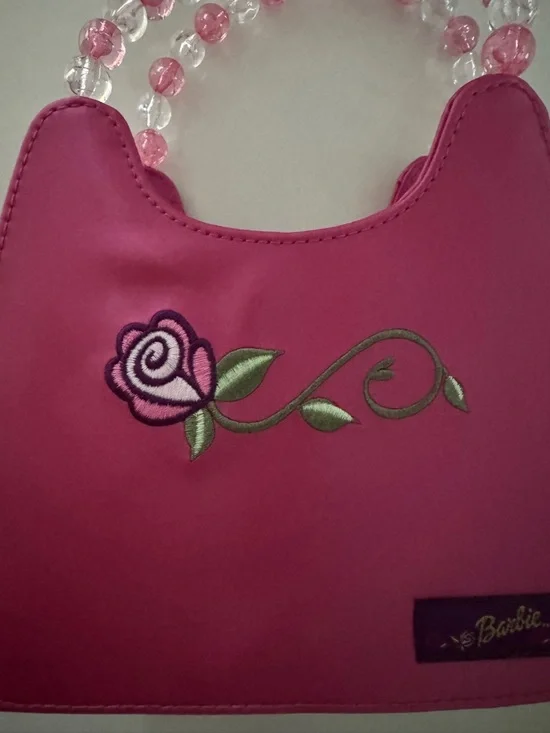 NWOT Millennium Barbie Pink Beaded-Handle HandBag - Picture 5 of 7